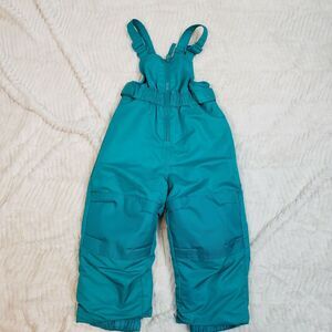 Cat & Jack Girls Teal Front Zip Adjustable Strap One Piece Jumpsuit Size 18 M